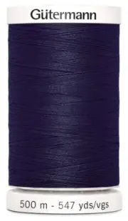 Gutermann 501-278 Sew-All Thread 547yd-Midnight