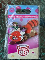 Disney Parks Pixar Mei Priya Abby Miriam Turning Red LR Pin 146869 New on Card!