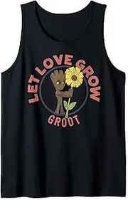 [Marvel] Guardians Of The Galaxy Groot Let Love Grow Portrait Tank Top
