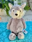 Jellycat Bashful Wolf - Brand New With Tags - Retired Design