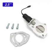Universal Exhaust Billet electric exhaust valve butterfly valve for 3 inch exhaust cutout system CV30 3.0 inch