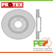 2x New *PROTEX* Disk Brake Rotors - Front For: SAAB 9-3 . 4D Sdn FWD. (for: Saab)