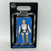 Luke Skywalker Disney Parks Star Wars Articulated Action Figure Pin New In Bag