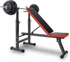 Fitnesslab Adjustable Weights Bench FID Fitness Flat Incline Gym Home Workout...