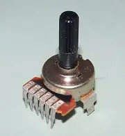 NEW JP Potentiometer, 10k / 8k OHM split Dual Circuit Linear Pot PC Pins 6-Pin H