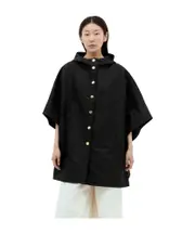 jacquard cloak One size Black