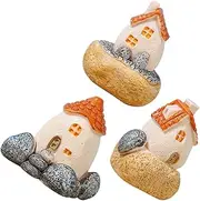 COOPHYA DIY Micro Landscape Houses Resin Craft Supplies Miniature Garden Decor Bonsai Accessories