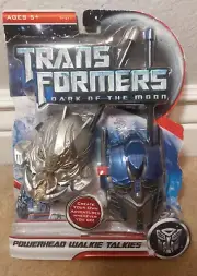 2011 HASBRO TRANSFORMERS DARK OF THE MOON POWERHEAD WALKIE TALKIES, NEW