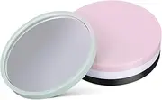 VICASKY 4pcs Small Portable Hand Mirrors Compact Makeup Mirrors with High Definition Surface Scratch Resistant Design for Travel and Purse Use