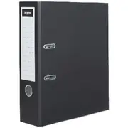 J.Burrows Recycled Lever Arch File A4 2 Ring Board Black