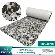 Teak Nonskid Marine Yacht Mat EVA Foam Boat Flooring Swim Deck Carpet ▶Camo Dots