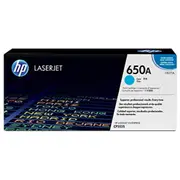 Genuine HP 650A CE271A Cyan Toner Cartridge 15,000 Prints