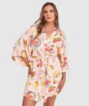 Allison Short Wrap - Print