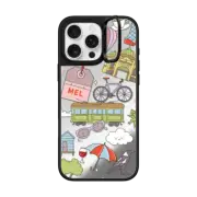 iPhone 16 Pro Max Mirror Ring Stand Case MagSafe Compatible Melbourne by Megan McKean