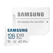 Samsung 128GB EVO Plus microSDXC V30 A2 U3 Memory Card - 130MB/s