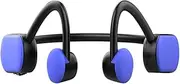 Q50 Bone Conduction Headphones 8GB MP3 Player IPX8 Swimming Sports Headset Wirel BT5.0 Earphone Hands-Free with Microphone Blue