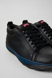 Peu Pista GORE-TEX Black leather shoes for men