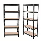 2 Units of 0.9M MDF Board Warehouse Racking Storage Garage Shelving Rack Shelves