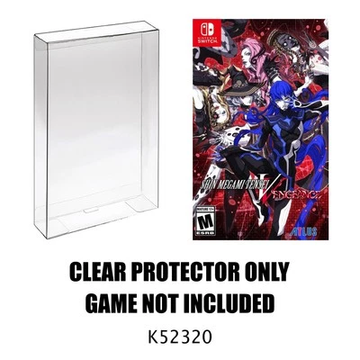 Protector For Shin Megami Tensei V Vengeance Steelbook Launch Edition Switch