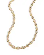 Baublebar Evil Eye on Repeat Crystal Tennis Necklace, 16-19