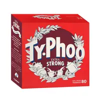 在飛比找PChome24h購物優惠-Typhoo 特濃紅茶80入-裸包(共250g)