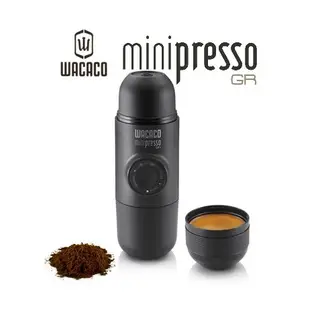 【WACACO】Minipresso 迷你濃縮咖啡機 GR/NS型號 時尚黑