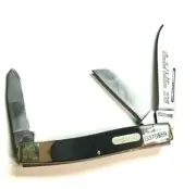 VINTAGE SCHRADE OLD TIMER 8OT SENIOR STOCKMAN JACK POCKET KNIFE, 80mm nos