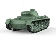 MRY-SFW 1/35 Military Model German III Tank B Medium Tank Armored Combat Base