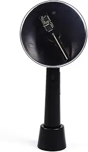 Rechargeable Desk Hologram Fan Top Mini Display LED Holographic Advertising Machine 10cm for Business Store Signs, Bar Festival Advertising Display