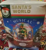 Santa's World Musical Snow Globe - The Nutcracker - Music & Motion - Christmas