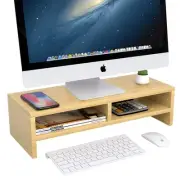 YOOVEE Monitor Stand Width 50cm Two Tier Display Monitor Stand Computer Des 60