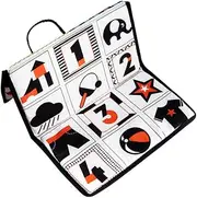Fun Mirror Pendant Tummy Time Mirror Car Mirror for Car for Books for Babies Crawling Cars B Plaything White Polyester