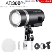 Godox AD300pro 2.4G TTL HSS Outdoor Flash + ML-CD15 Diffuser Dome