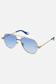 NOTHING IN MODERATION SUNGLASSES GOLD / BLUE