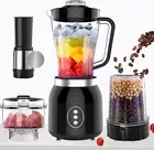 Grinder Blender and Food Processor for Kitchen, 4 Functions for Shakes and Smoot