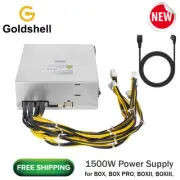 GENUINE Goldshell 1500W Power Supply for KD BOX CK BOX MINI DOGE HS B0X II