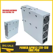 BITMAIN Power Supply APW12 12-15V EMC PSU For Antminer S19 Pro S19 T19 USA US