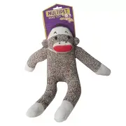 MultiPet Sock Pals Monkey 10" Dog Soft Toy