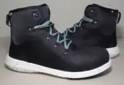 Bogs Size 10 M CYPRESS LACE Black New Women's Composite Safety Toe Work Shoes