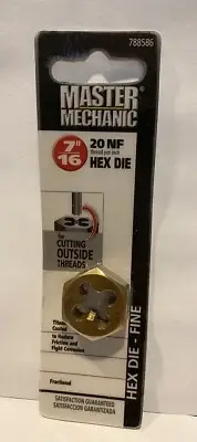 7/16”-20NF HEX DIE MASTER MECHANIC P/N 788586