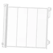 Reinforced Retractable Baby Gate or Mesh Dog Gate,Easy to Use for normal White