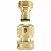 3/4' Garden Hose Quick Connect Water Hose Fit Brass Female Male Connector Set