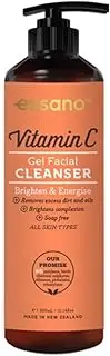 Essano Vitamin C Gel Facial Cleanser - Brighten and Energise, 300ml
