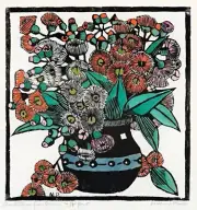 Australian Gum Blossoms : Margaret Preston : 1928 : Art Print
