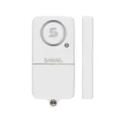 Sabre Door/Window Alarm: Self-Monitoring Sensor, Battery-Powered, 90° Motion