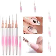 7/9/12/15/20mm Nail Art Liner Brush Ultra-thin Diy Stripe Line Painting Drawing