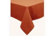 Cotton Blend Table Cloth Mandarin 180cm Round