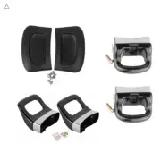2x Replacement Short Side,Handle Ear Knob Grip for Pressure Pan Cooker Sauce Pot