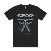 Fear Factory V3 T-Shirt Band Family Tee Music Heavy Metal