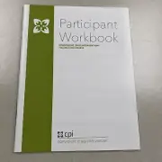 CPI Nonviolent Crisis Intervention Foundation Course Participant Workbook w/card